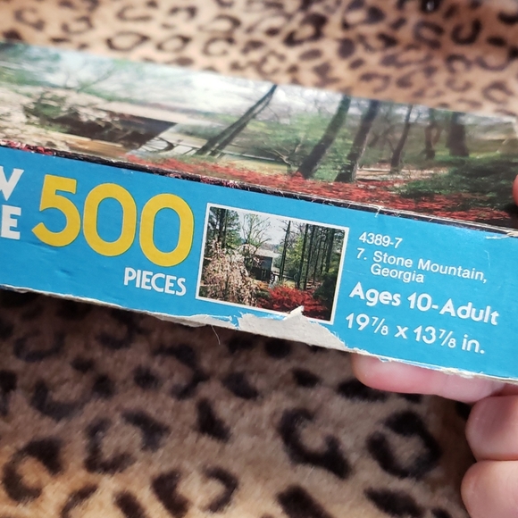 Vintage 500 pc jigsaw puzzle (all pieces present) - Picture 2 of 3